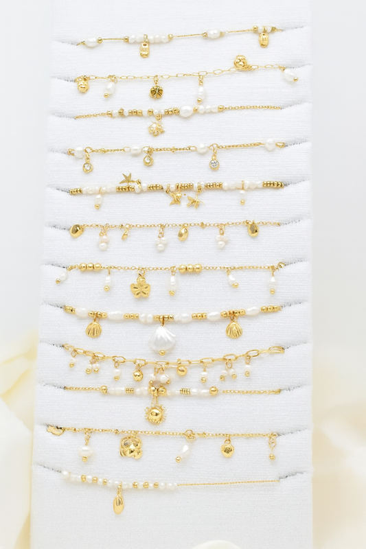 Luxe Stack Set – 12 Stainless Steel Bracelets
