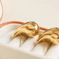 Colette 18K Gold Non-Tarnish Large Huggie Droplet Earring