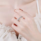 Moissanite Eternity Wedding Band Ring in 925 Sterling Silver