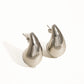 Colette 18K Gold Non-Tarnish Large Huggie Droplet Earring
