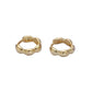 14K Gold Filled 11mm Bubble Cartilage Huggie Earrings